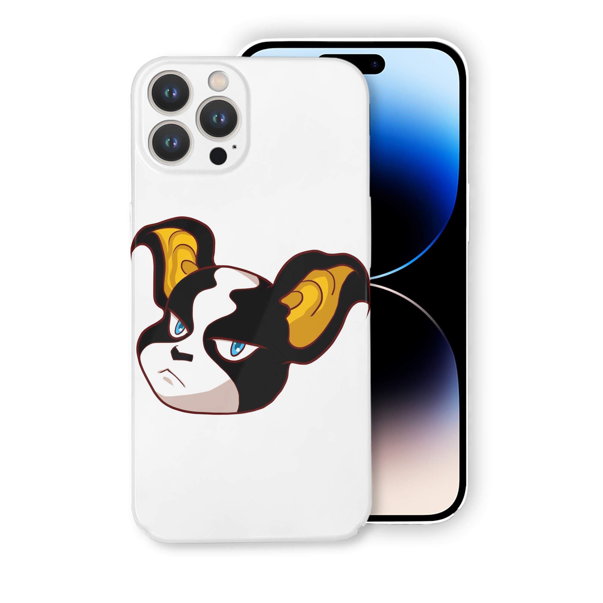 （画像用） ジョジョの奇妙な冒険 イギー JoJo's Bizarre Adventure Iggy 【iPhone 14シリーズ対応】ハードケース